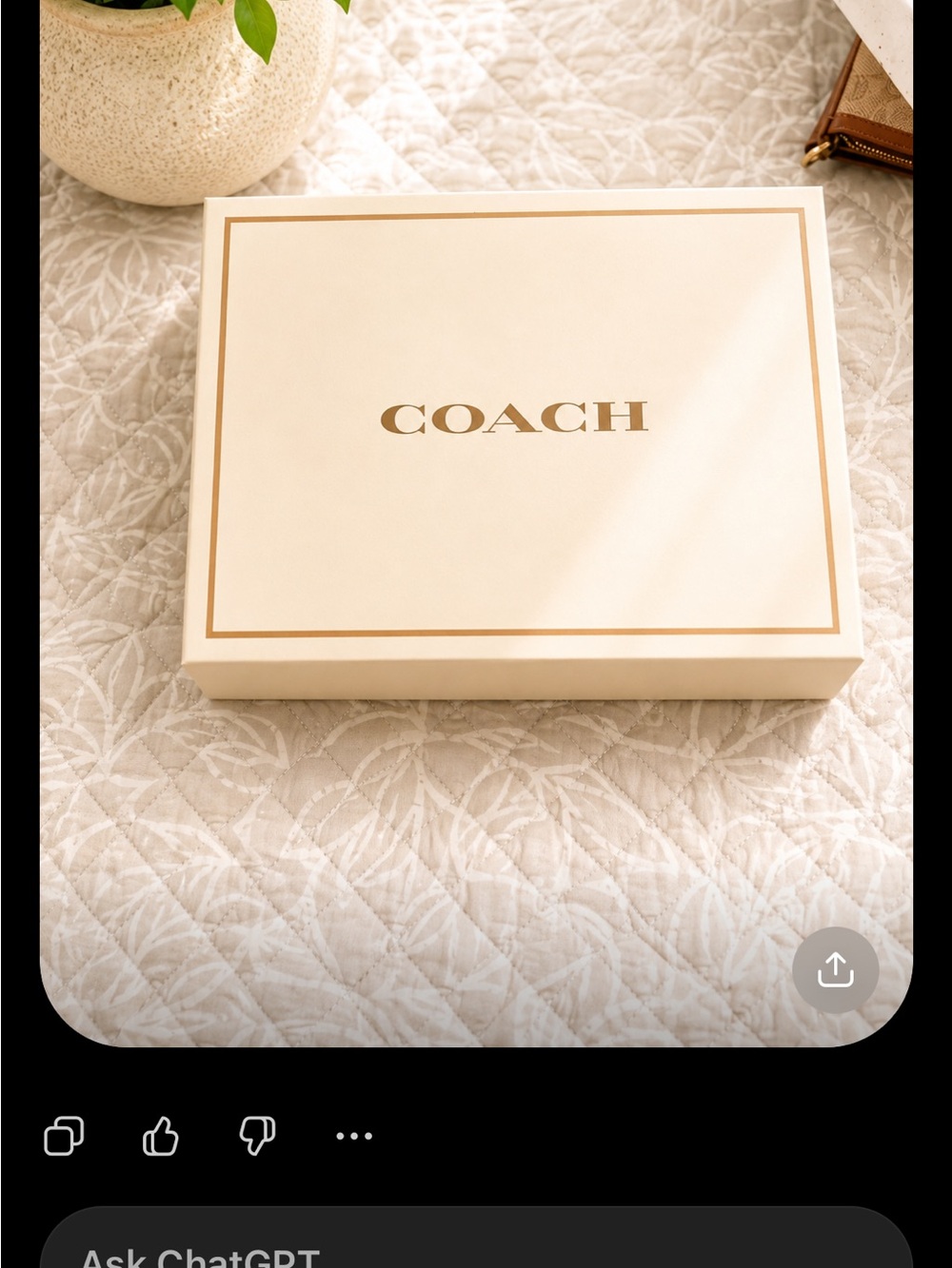 Coach Dark Brown Leather Satchel with Gold Logo - Picture 7 of 7